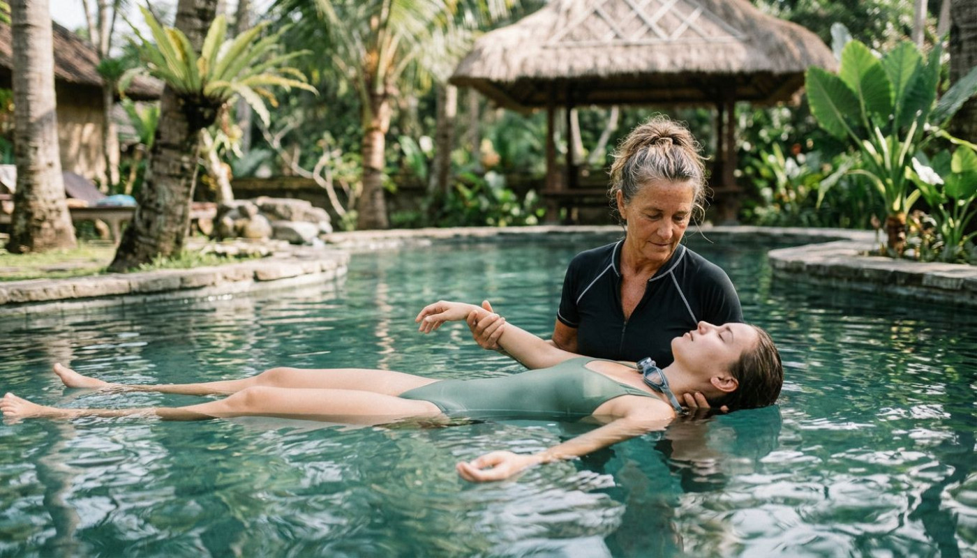 Peut-on apprendre le massage aquatique en ligne sans pratique préalable ?